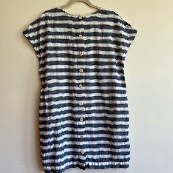 Madewell Linen Dress AMAZING!  Med - Picture 4 of 4